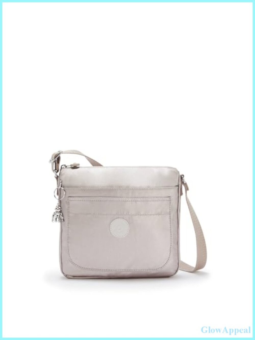 Kipling Sebastian Crossbody Bag Crinkle Nylon Lightweight